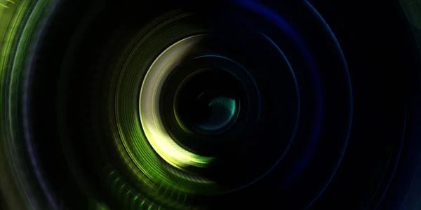 Fotokamera Koncept Abstrakt Bakgrund Snurrande Ljusstrålar Motion Konceptuell Tapet Grafisk — Stockfoto