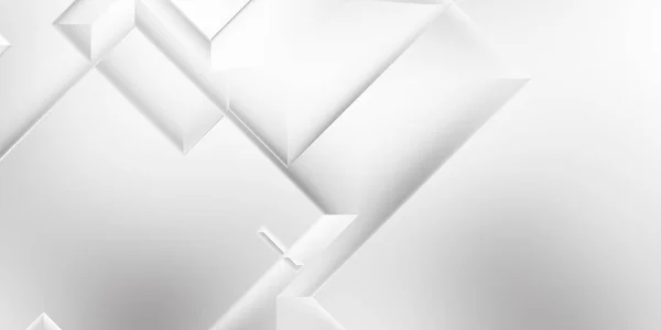 White Geometric Background Premium Abstract Wallpaper Dark Elements Exclusive Design — Stock Photo, Image