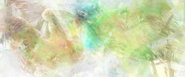 Rough Brushstrokes Abstract Background Brush Painting Color Strokes Paint Unique — Stock Photo, Image