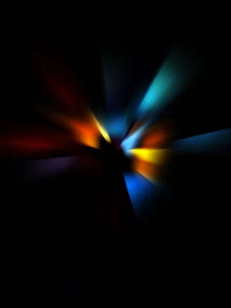 Kühlen Hintergrund Von Bewegten Glühenden Lichtern Lebendige Farbenfrohe Portalvorlage Für — Stockfoto