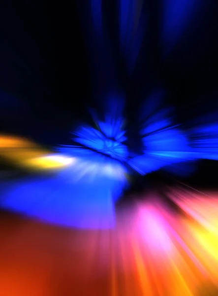 Colorful Vibrant Flashes Light Energy Warped Graphic Motion Background Dynamic — Stock Photo, Image