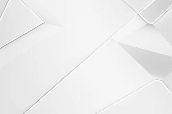 Witte Geometrische Achtergrond Futuristische Sjabloon Premium Abstract Behang Met Donkere Stockfoto