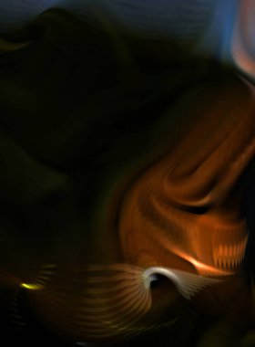 Hareketli girdapların soyut çizimi. Titreşimli renkli kıvrımların dönen akışı. Kıvrımlı ve kıvrımlı arka plan ve çizgiler. Garip duvar kâğıdı tasarımı. Dalgalanma arkaplanı.