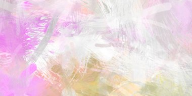 Soyut arkaplanda pürüzlü fırça darbeleri. Fırça boyası. Renkli boya darbeleri. Eşsiz duvar sanatı. Tuvaldeki modern sanat. Renkli çağdaş sanat eserleri.