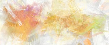 Soyut arkaplanda pürüzlü fırça darbeleri. Fırça boyası. Renkli boya darbeleri. Eşsiz duvar sanatı. Tuvaldeki modern sanat. Renkli çağdaş sanat eserleri.