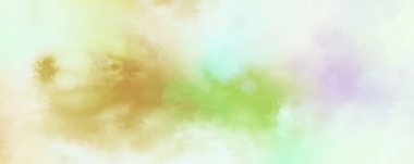 Modern fırça darbeleri. Poster, duvar sanatı, afiş, kart, kitap kapağı veya ambalaj için rahatlatıcı kompozisyonun yumuşak renkli çizimi. Pastel renklerle suluboya. 