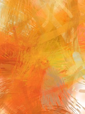 Soyut arkaplanda pürüzlü fırça darbeleri. Fırça boyası. Renkli boya darbeleri. Eşsiz duvar sanatı. Tuvaldeki modern sanat. Renkli çağdaş sanat eserleri.