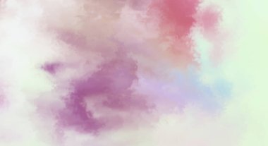 Modern fırça darbeleri. Poster, duvar sanatı, afiş, kart, kitap kapağı veya ambalaj için rahatlatıcı kompozisyonun yumuşak renkli çizimi. Pastel renklerle suluboya. 