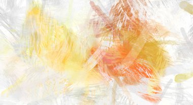 Soyut arkaplanda pürüzlü fırça darbeleri. Fırça boyası. Renkli boya darbeleri. Eşsiz duvar sanatı. Tuvaldeki modern sanat. Renkli çağdaş sanat eserleri.