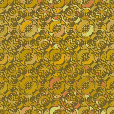 Yaratıcı karalama sanatı farklı şekil ve dokulara sahip kusursuz desen. Kolaj. Sanatsal arka plan. Soyut duvar kağıdı. Dekoratif hippi fayansları.