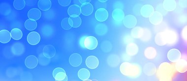 Kavramsal ışıklar duvar kağıdı. Güzel soyut çok renkli bokeh çemberleri parçacıklarla çevrili. Metninizi veya başlığınızı göstermek için boşluk ile odaklanmış olmayan canlı illüstrasyon. 