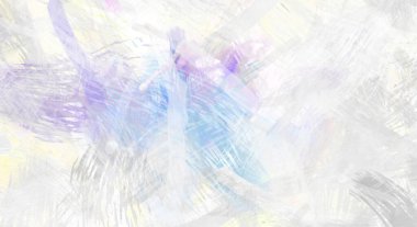 Soyut arkaplanda pürüzlü fırça darbeleri. Fırça boyası. Renkli boya darbeleri. Eşsiz duvar sanatı. Tuvaldeki modern sanat. Renkli çağdaş sanat eserleri.