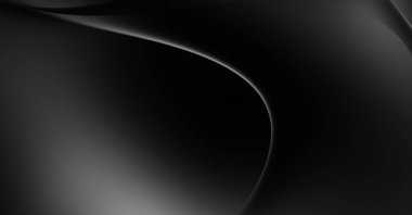 Web sitesi, poster, marka kimliği, broşür, sunum şablonu için lüks koyu bir arka plan. Dalgalı şekilli kaliteli tasarım. Dalgalanmalı soyut arkaplan. Pankart veya kapak tasarımı için dekorasyon.