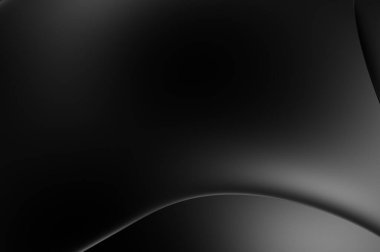 Web sitesi, poster, marka kimliği, broşür, sunum şablonu için lüks koyu bir arka plan. Dalgalı şekilli kaliteli tasarım. Dalgalanmalı soyut arkaplan. Pankart veya kapak tasarımı için dekorasyon.