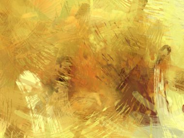 Soyut arkaplanda pürüzlü fırça darbeleri. Fırça boyası. Renkli boya darbeleri. Eşsiz duvar sanatı. Tuvaldeki modern sanat. Renkli çağdaş sanat eserleri.