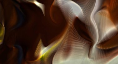 Hareketli girdapların soyut çizimi. Titreşimli renkli kıvrımların dönen akışı. Kıvrımlı ve kıvrımlı arka plan ve çizgiler. Garip duvar kâğıdı tasarımı. Dalgalanma arkaplanı.