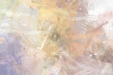 Soyut arkaplanda pürüzlü fırça darbeleri. Fırça boyası. Renkli boya darbeleri. Eşsiz duvar sanatı. Tuvaldeki modern sanat. Renkli çağdaş sanat eserleri.