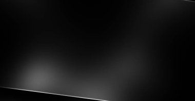 Geometrik katmanlı 3 boyutlu siyah arkaplan. Soyut koyu fütüristik duvar kağıdı. Zarif, parlak çizgili arka plan. Poster, broşür, sunum ve web sitesi için geometrik şablon tasarımı.