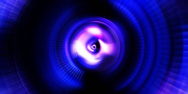 Parlayan neon ışıkları. Parlak sunum tasarım şablonu. Fotoğraf makinesi konsepti. Soyut arkaplan. Dönen ışık ışınları. Hareketli kavramsal duvar kağıdı. Grafik dijital illüstrasyon. 