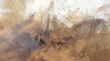 Soyut arkaplanda pürüzlü fırça darbeleri. Fırça boyası. Renkli boya darbeleri. Eşsiz duvar sanatı. Tuvaldeki modern sanat. Renkli çağdaş sanat eserleri.