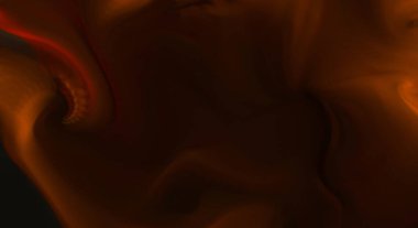 Hareketli girdapların soyut çizimi. Titreşimli renkli kıvrımların dönen akışı. Kıvrımlı ve kıvrımlı arka plan ve çizgiler. Garip duvar kâğıdı tasarımı. Dalgalanma arkaplanı.