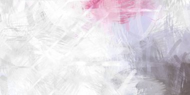 Soyut arkaplanda pürüzlü fırça darbeleri. Fırça boyası. Renkli boya darbeleri. Eşsiz duvar sanatı. Tuvaldeki modern sanat. Renkli çağdaş sanat eserleri.