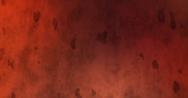 Gotik bir duvarda sıkıntılı ve kirli desenler var. Lekeli renkli hasarlı şablon. Tasarımınız için doku ve elementler. Pis duvar kâğıdı. Grunge arkaplanı.