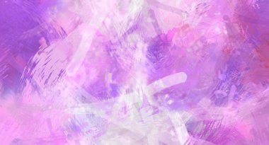 Soyut arkaplanda pürüzlü fırça darbeleri. Fırça boyası. Renkli boya darbeleri. Eşsiz duvar sanatı. Tuvaldeki modern sanat. Renkli çağdaş sanat eserleri.