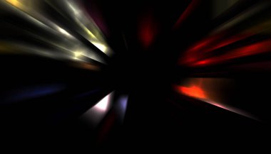 Parlayan yıldızın patlaması. Dinamik renkli arkaplan resmi. Parıldayan ışıklar duvar kağıdı. Tasarımınız için canlı şablon.