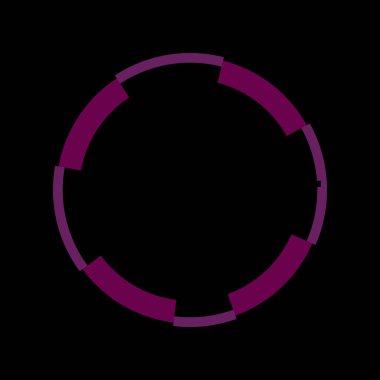 Fütürist dairesel gövde arayüzü elementi. Soyut çember geometrik arkaplan. Dijital teknolojinin grafiksel çizimi.