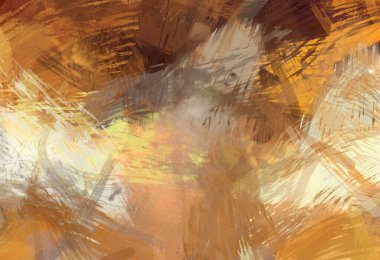 Soyut arkaplanda pürüzlü fırça darbeleri. Fırça boyası. Renkli boya darbeleri. Eşsiz duvar sanatı. Tuvaldeki modern sanat. Renkli çağdaş sanat eserleri.