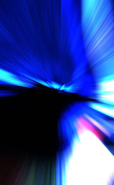 Renkli Işık Enerjisi Parlamaları Çarpık Grafik Hareket Arkaplanı Dinamik Patlama — Stok fotoğraf