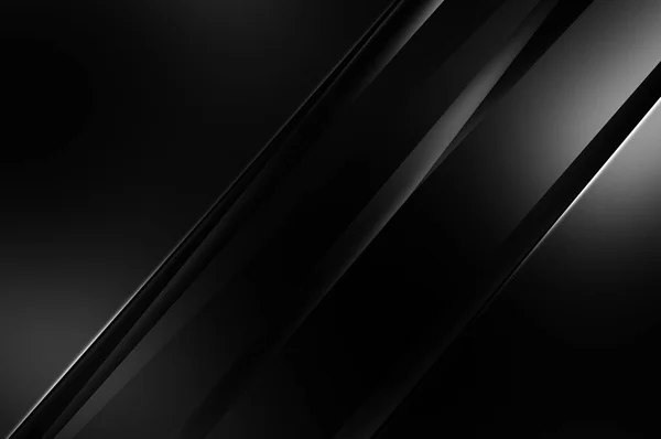 Style Black Background Geometric Layers Abstract Dark Futuristic Wallpaper Elegant — Stock Photo, Image