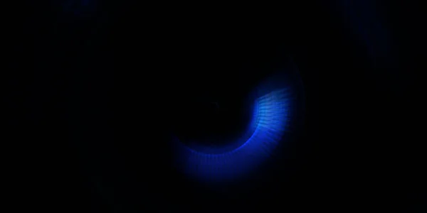 Menyalakan Lampu Neon Berputar Templat Desain Presentasi Glossy Konsep Kamera — Stok Foto