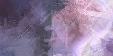 Soyut arkaplanda pürüzlü fırça darbeleri. Fırça boyası. Renkli boya darbeleri. Eşsiz duvar sanatı. Tuvaldeki modern sanat. Renkli çağdaş sanat eserleri.