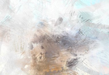 Soyut arkaplanda pürüzlü fırça darbeleri. Fırça boyası. Renkli boya darbeleri. Eşsiz duvar sanatı. Tuvaldeki modern sanat. Renkli çağdaş sanat eserleri.