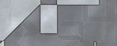 Katmanlı paneller. Fütürist soyut duvar kağıdı. Geometrik teknolojik yansıtıcı arka plan 3D metalik doku. Uzay gemisi desen yüzeyi.