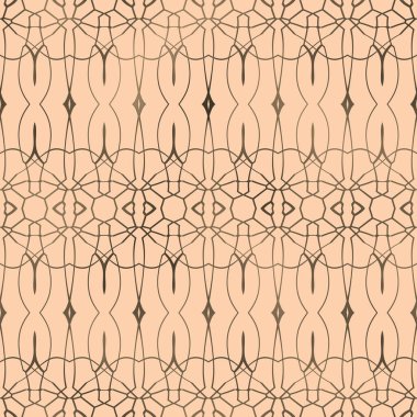 Dekoratif geometrik motif. Lüks minimalist süs malzemesi. İnce örgülü kusursuz desen. Web, kartvizit, davetiye, poster, tekstil baskısı için zarif duvar kağıdı.