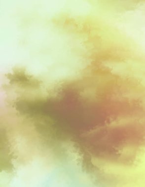 Modern fırça darbeleri. Poster, duvar sanatı, afiş, kart, kitap kapağı veya ambalaj için rahatlatıcı kompozisyonun yumuşak renkli çizimi. Pastel renklerle suluboya. 