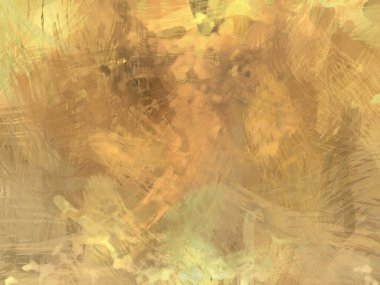 Soyut arkaplanda pürüzlü fırça darbeleri. Fırça boyası. Renkli boya darbeleri. Eşsiz duvar sanatı. Tuvaldeki modern sanat. Renkli çağdaş sanat eserleri.