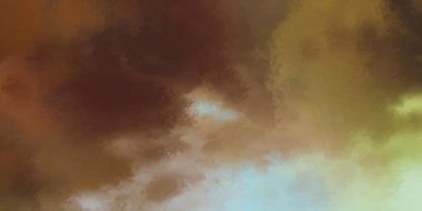 Modern fırça darbeleri. Poster, duvar sanatı, afiş, kart, kitap kapağı veya ambalaj için rahatlatıcı kompozisyonun yumuşak renkli çizimi. Pastel renklerle suluboya. 