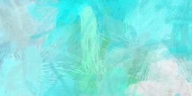 Soyut arkaplanda pürüzlü fırça darbeleri. Fırça boyası. Renkli boya darbeleri. Eşsiz duvar sanatı. Tuvaldeki modern sanat. Renkli çağdaş sanat eserleri.