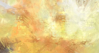 Soyut arkaplanda pürüzlü fırça darbeleri. Fırça boyası. Renkli boya darbeleri. Eşsiz duvar sanatı. Tuvaldeki modern sanat. Renkli çağdaş sanat eserleri.