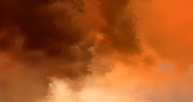 Modern fırça darbeleri. Poster, duvar sanatı, afiş, kart, kitap kapağı veya ambalaj için rahatlatıcı kompozisyonun yumuşak renkli çizimi. Pastel renklerle suluboya. 