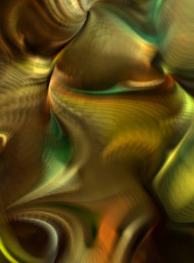 Hareketli girdapların soyut çizimi. Titreşimli renkli kıvrımların dönen akışı. Kıvrımlı ve kıvrımlı arka plan ve çizgiler. Garip duvar kâğıdı tasarımı. Dalgalanma arkaplanı.