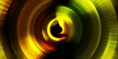 Parlayan neon ışıkları. Parlak sunum tasarım şablonu. Fotoğraf makinesi konsepti. Soyut arkaplan. Dönen ışık ışınları. Hareketli kavramsal duvar kağıdı. Grafik dijital illüstrasyon. 