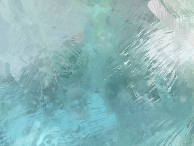 Soyut arkaplanda pürüzlü fırça darbeleri. Fırça boyası. Renkli boya darbeleri. Eşsiz duvar sanatı. Tuvaldeki modern sanat. Renkli çağdaş sanat eserleri.