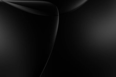 Web sitesi, poster, marka kimliği, broşür, sunum şablonu için lüks koyu bir arka plan. Dalgalı şekilli kaliteli tasarım. Dalgalanmalı soyut arkaplan. Pankart veya kapak tasarımı için dekorasyon.