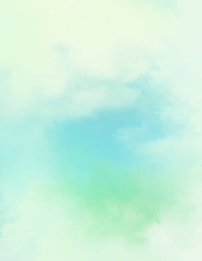 Modern fırça darbeleri. Poster, duvar sanatı, afiş, kart, kitap kapağı veya ambalaj için rahatlatıcı kompozisyonun yumuşak renkli çizimi. Pastel renklerle suluboya. 