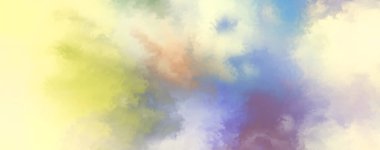 Modern fırça darbeleri. Poster, duvar sanatı, afiş, kart, kitap kapağı veya ambalaj için rahatlatıcı kompozisyonun yumuşak renkli çizimi. Pastel renklerle suluboya. 